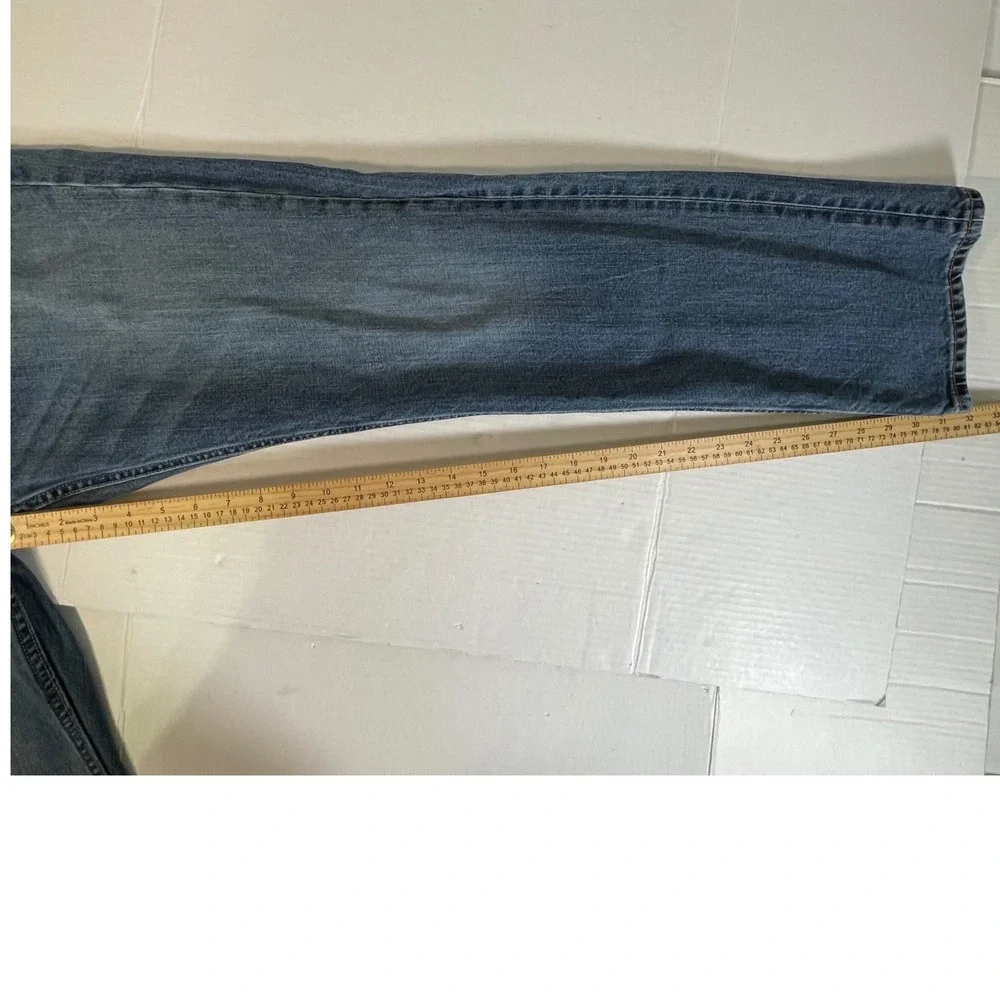 Banana Republic‎ Mens Straight Fit Blue Wash Denim Jeans 32x32